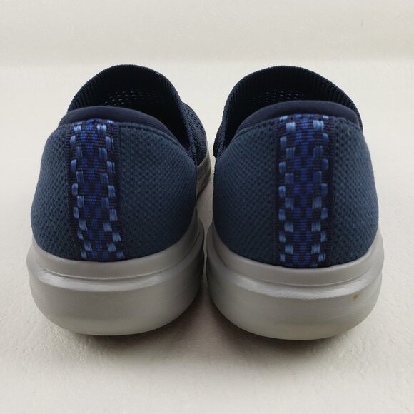 Bzees Charlie Slip On Shoe Womens 9 Blue Knit Comfort Casual Lightweight Sneaker - Picture 8 of 10